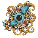 Name "Vishal Sharma" tattoo design idea