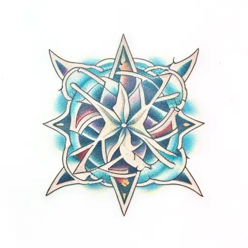 four element tattoo design idea