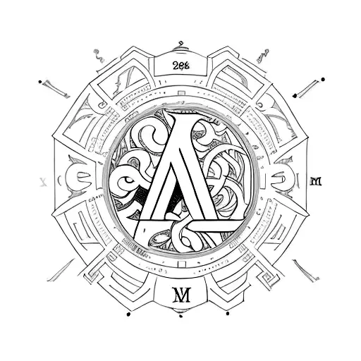 roman numerals May 6 2023 tattoo design idea