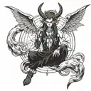 baphomet tattoo design idea