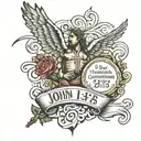 John 13:7 verse tattoo tattoo design idea