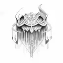 Exodus 14:14 tattoo design idea