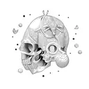 Bars, locker tattoo design idea