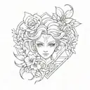 Jojo Love you tattoo design idea