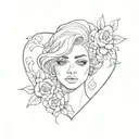 Jojo Love you tattoo design idea