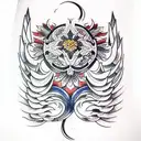 ukraine tattoo design idea