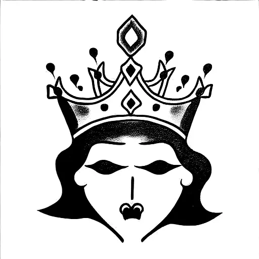 king tattoo design idea