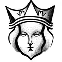 king tattoo design idea