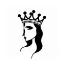 king tattoo design idea