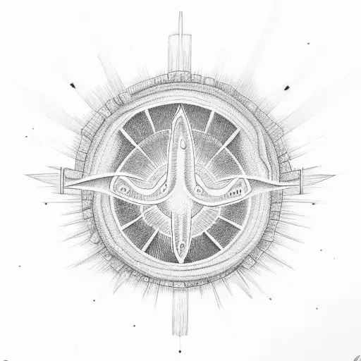 Halley's Comet tattoo design idea