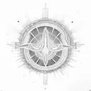 Halley's Comet tattoo design idea