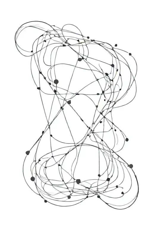dissociation tattoo design idea