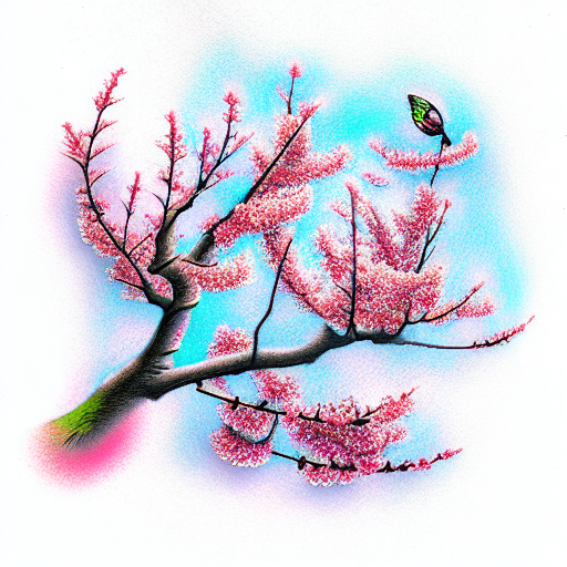 Cherry Blossom tattoo design idea
