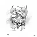 noose tattoo design idea