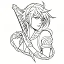 final fantasy x tattoo design idea