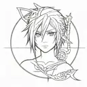 final fantasy x tattoo design idea