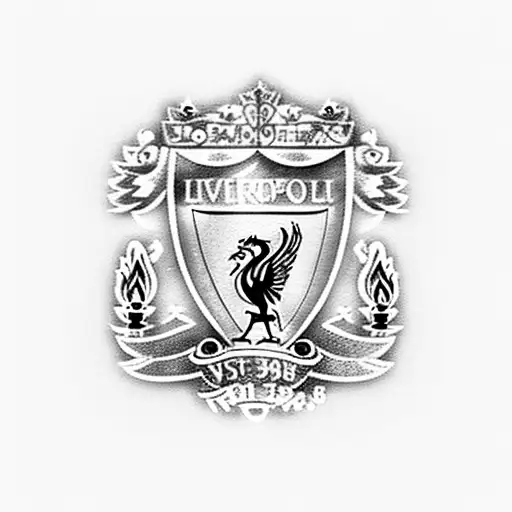 create a liverpool tattoo with ynwa and skyes tattoo design idea