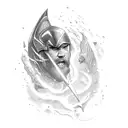 aquaman tattoo design idea