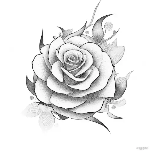 jasmine tulip breast cancer and 1950 tattoo design idea