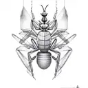 ant from the prodigy  tattoo design idea