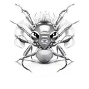ant from the prodigy  tattoo design idea