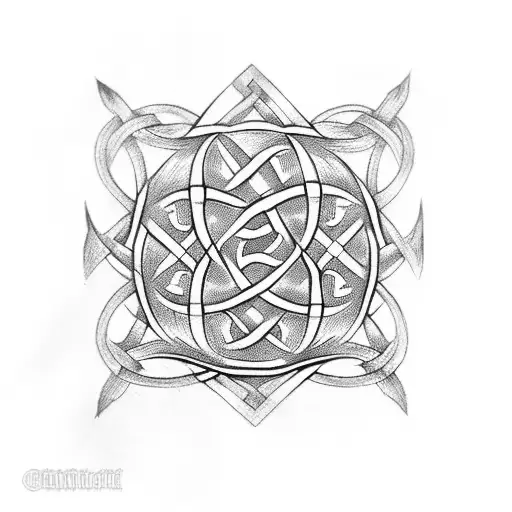 Celtic Knot tattoo design idea