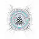 Valknut Symbol tattoo design idea