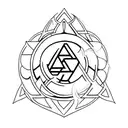 Valknut Symbol tattoo design idea