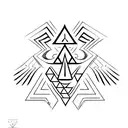 Valknut Symbol tattoo design idea