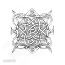 Celtic Knot tattoo design idea