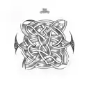 Celtic Knot tattoo design idea
