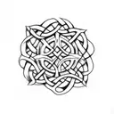 Celtic Knot tattoo design idea