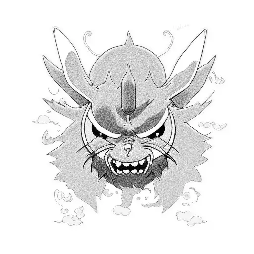 studio ghibli tattoo design idea