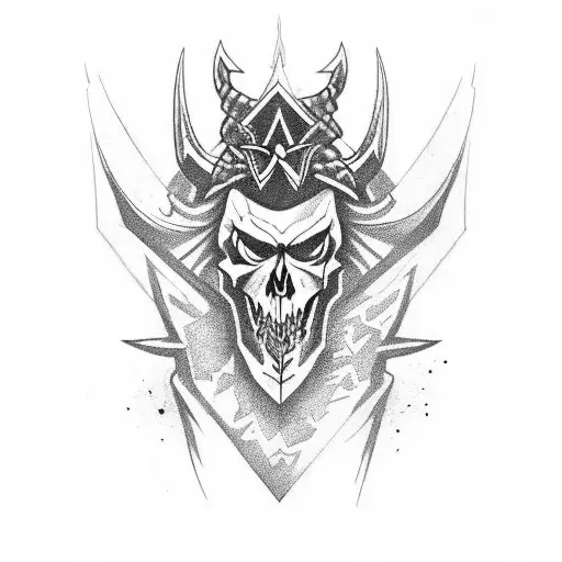 Sua Sponte dagger ranger tattoo design idea