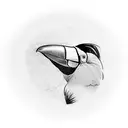 Toucan tattoo design idea