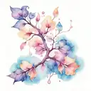 serotonin and dopamine tattoo design idea