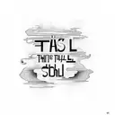 phrase in japanese "this too shall pass" tattoo design idea