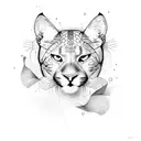 puma tattoo design idea
