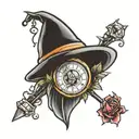 nothing lasts forever   tattoo design idea