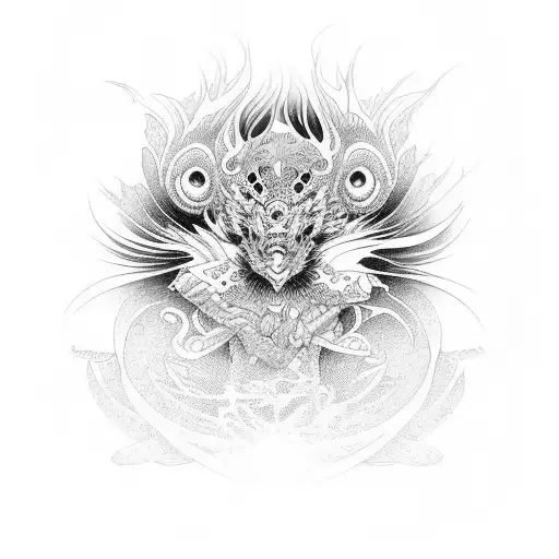 Yujiro Hanma tattoo design idea