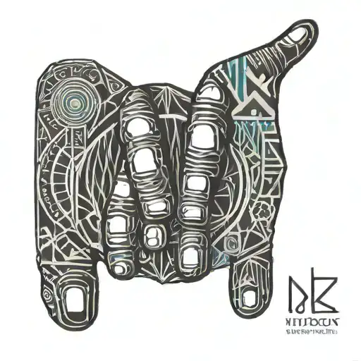 my baby's handprint with his name Hudson with his birthdate 23 may 2024 tattoo design idea