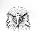eagle neck tattoo tattoo design idea