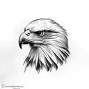 eagle neck tattoo tattoo design idea