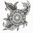 logical mind mini tattoo tattoo design idea