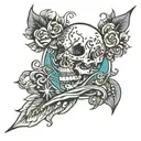 logical mind mini tattoo tattoo design idea