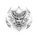 back tribal tattoo integrating Cherokee symbols of strength, family, courage, protection, good luck, positive energy tattoo design idea