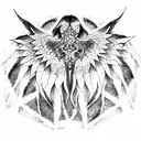 seraphim  tattoo design idea
