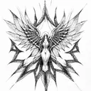 seraphim  tattoo design idea