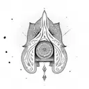 Hamsa Symbol, Nazar boncuk, tree, elephant tattoo design idea