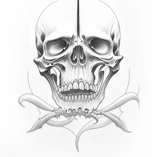 Grim Reaper tattoo design idea
